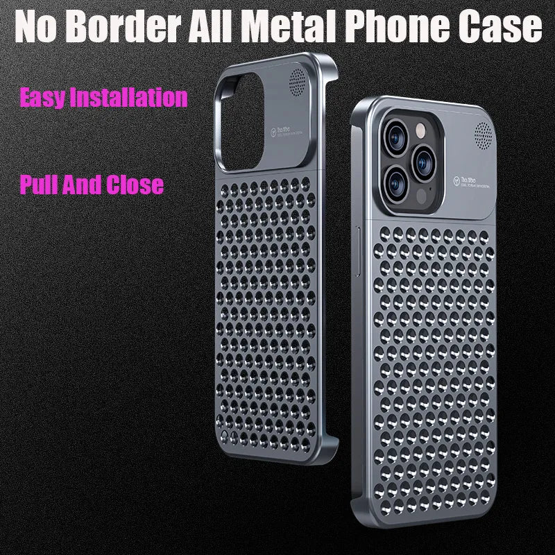 Metallic Hybrid Aluminum Alloy Case- iPhone