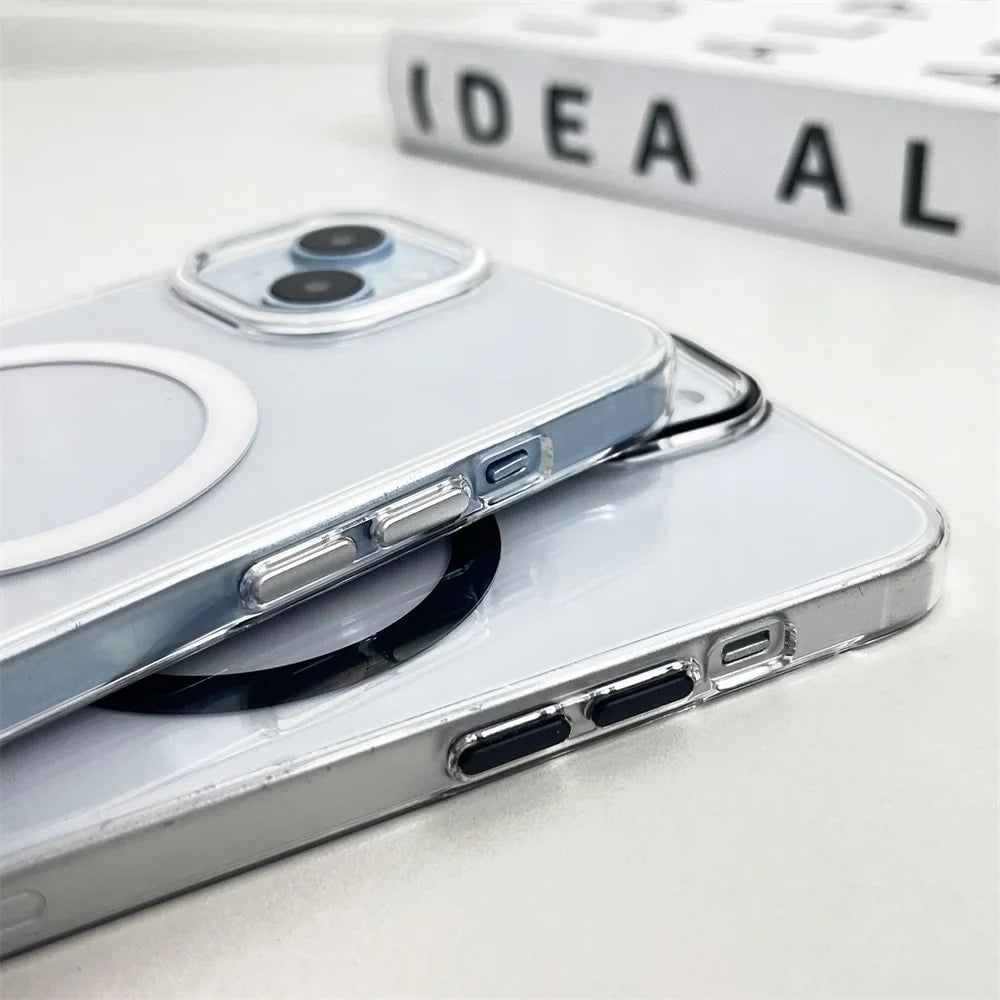 Transparent Bumper Magsafe  Cover