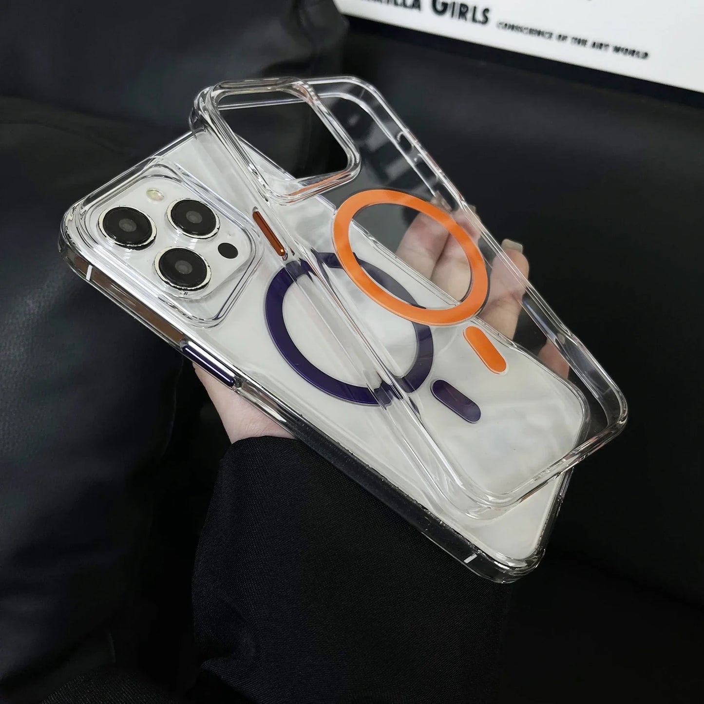 Transparent Armour Magsafe Case- iPhone