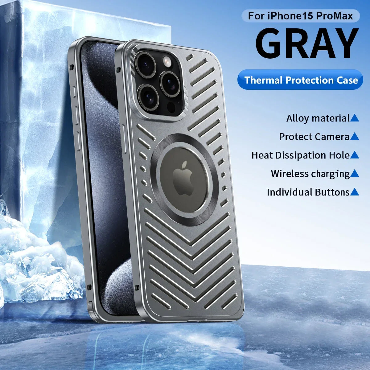 Alloy Heat Dissipation Cover- iPhone