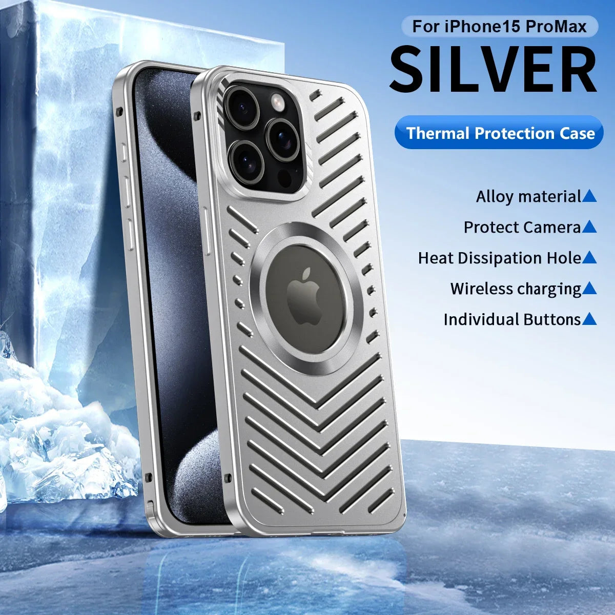 Alloy Heat Dissipation Cover- iPhone