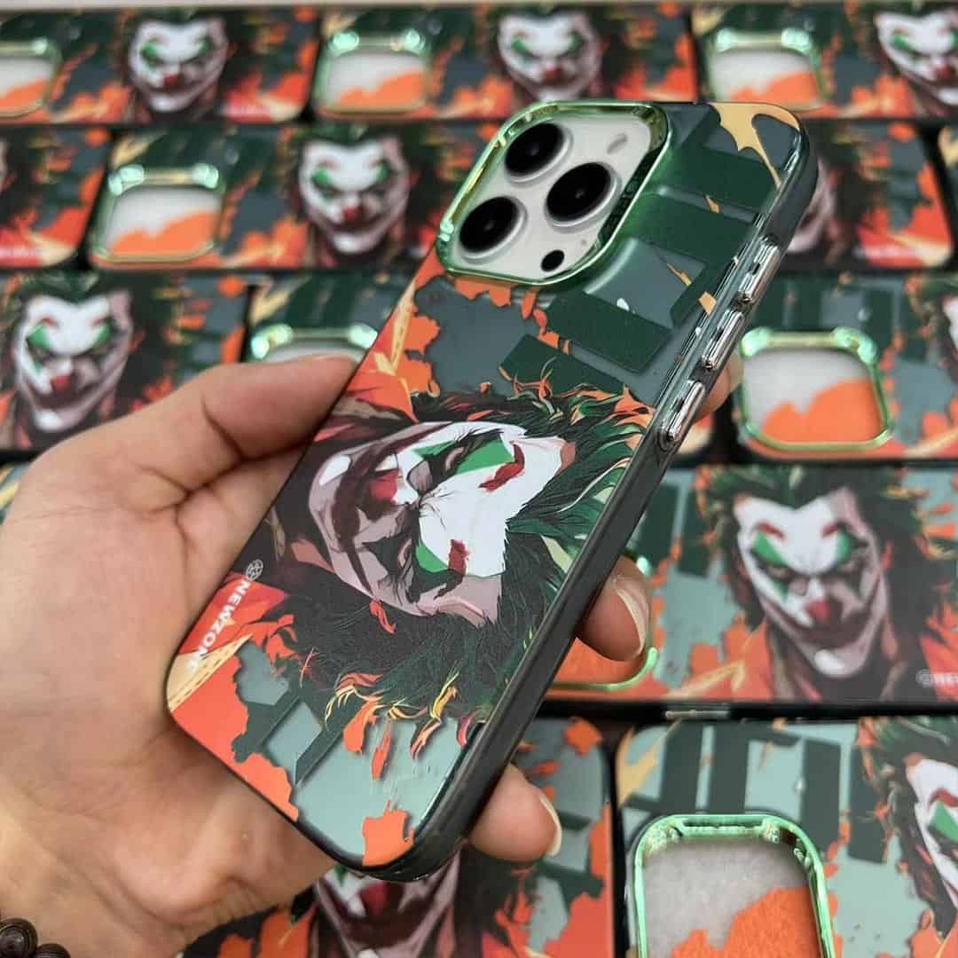 Graphic Joker Pattern Case- iPhone