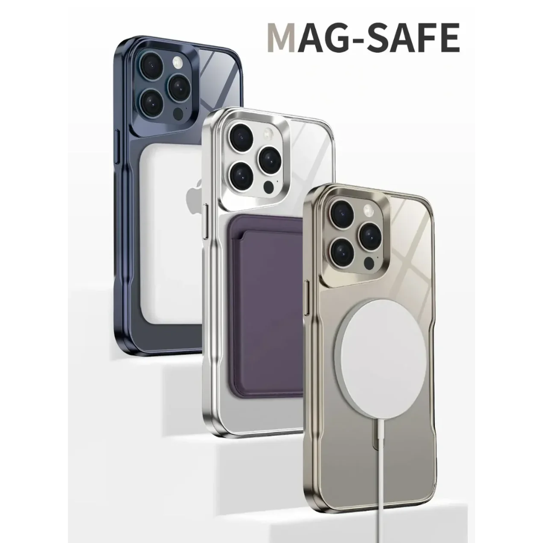 Luxury Plating Magnetic Case- iPhone