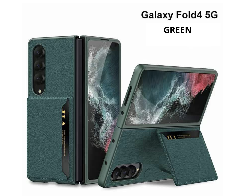 Premium Luxury Leather Case For Galaxy Z Fold 4