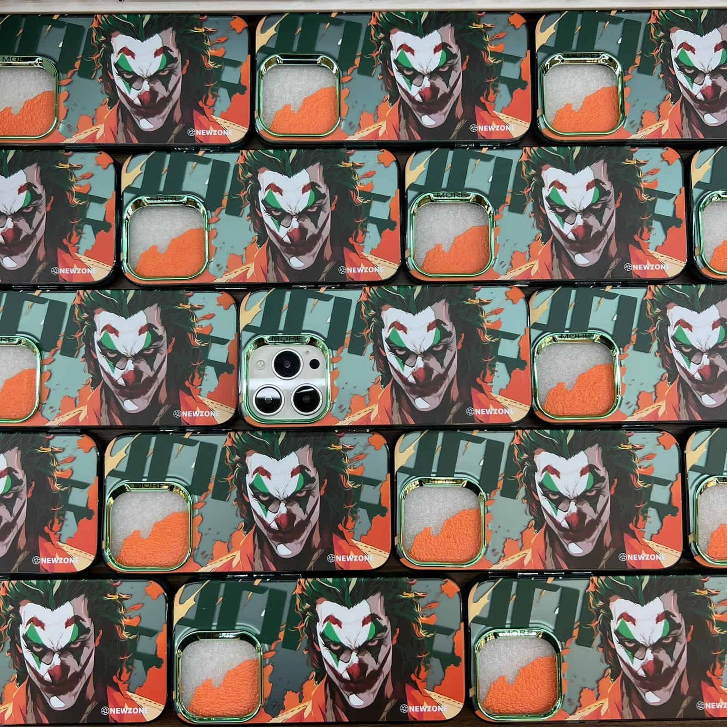 Graphic Joker Pattern Case- iPhone