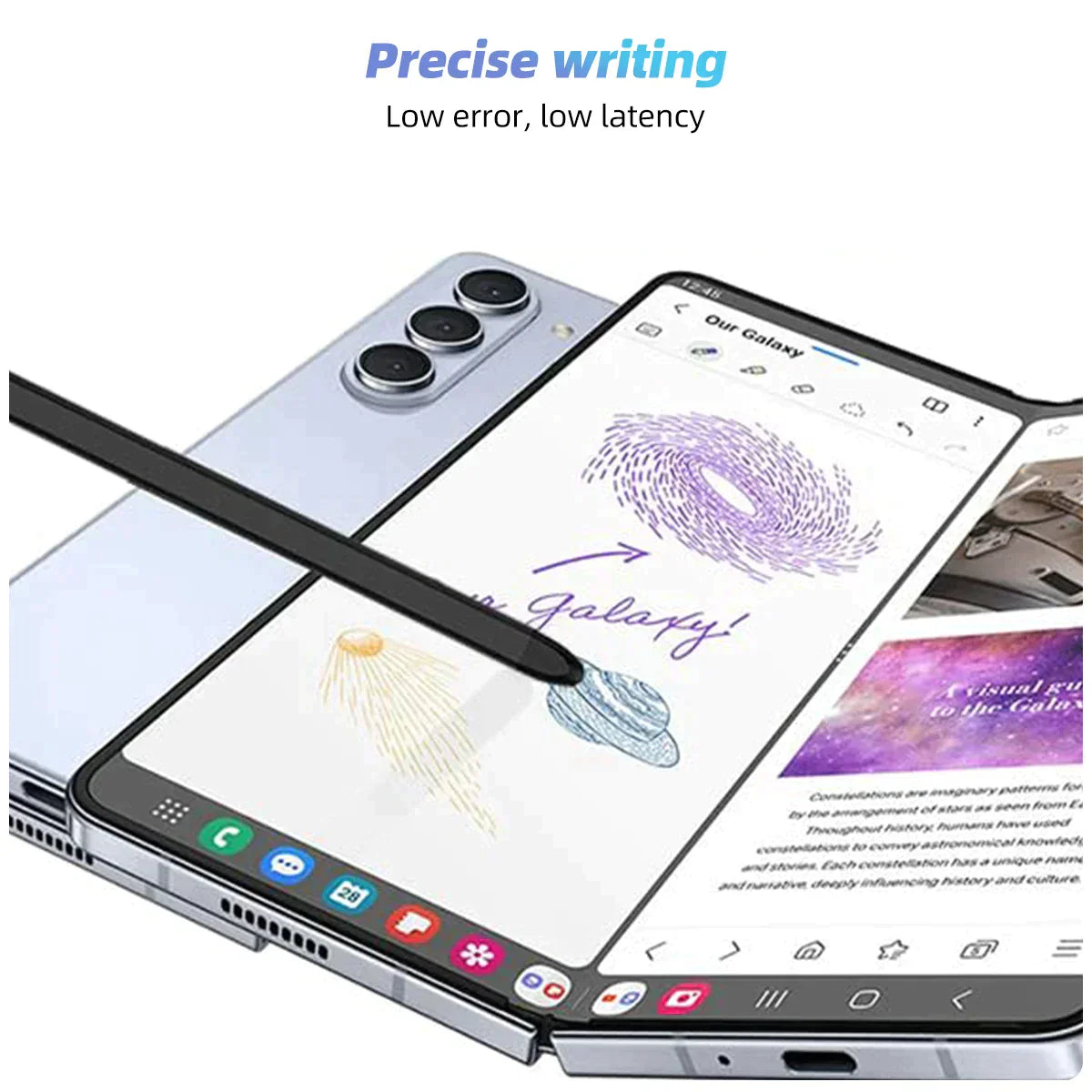 Aluminum Capacitance Pen Replacement Screen Stylus Touch Pen For Galaxy Z Fold Series
