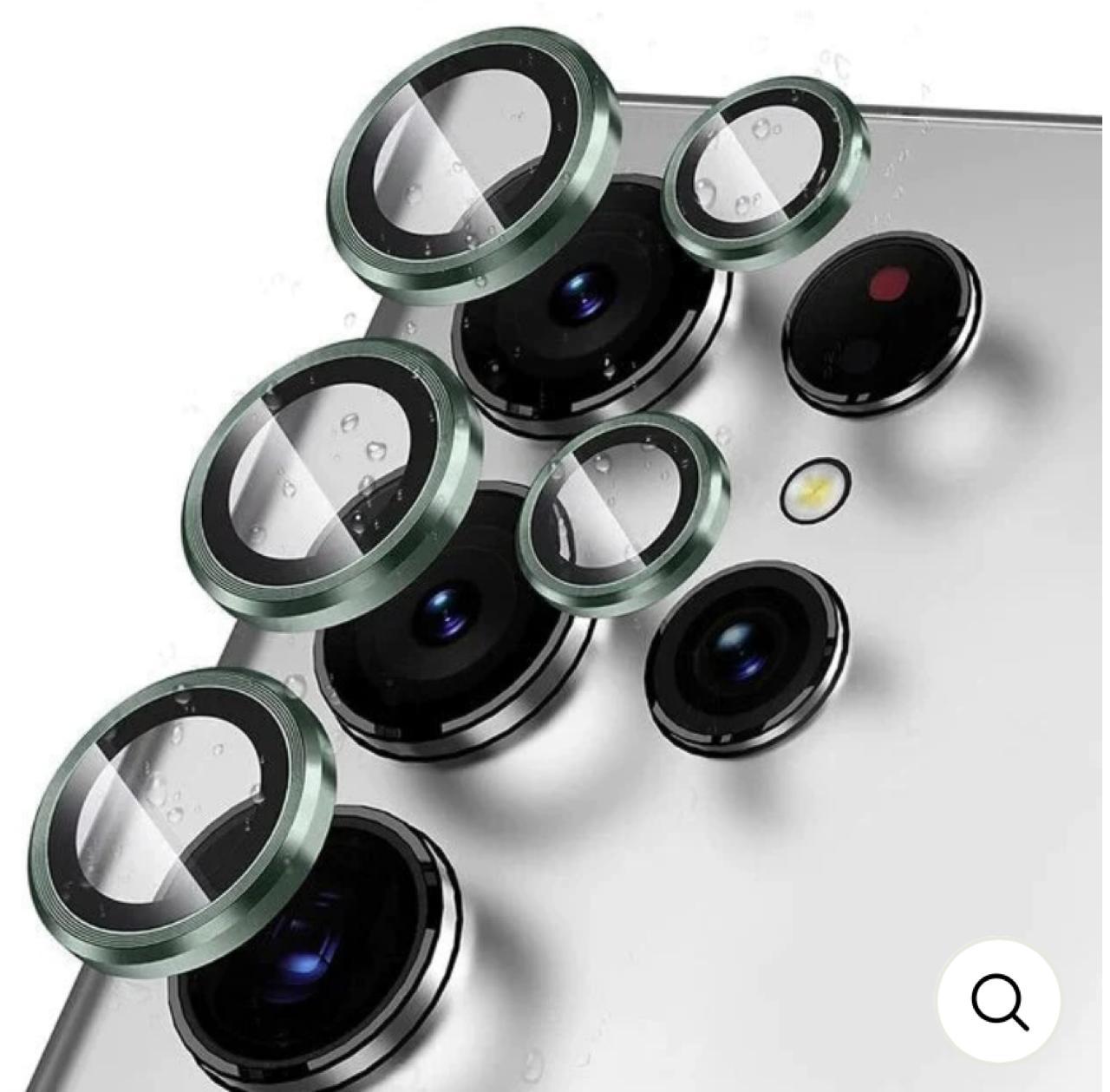 Titanium Camera Lense Protector 9H Aluminium Ring - Samsung