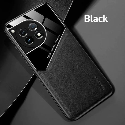 Vintage Luxury Leather Magnetic Case - OnePlus
