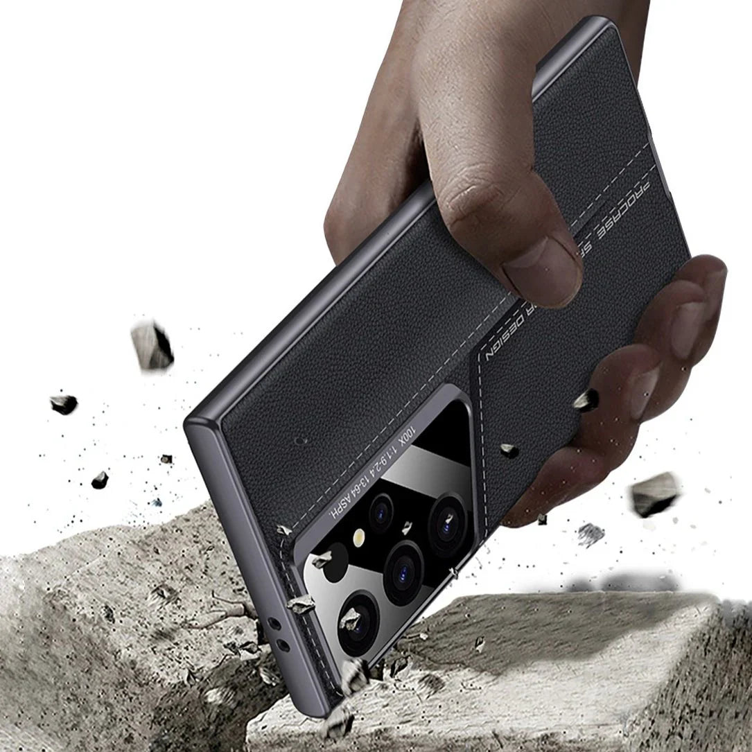 Blade Cutting Edge Leather Case - Samsung