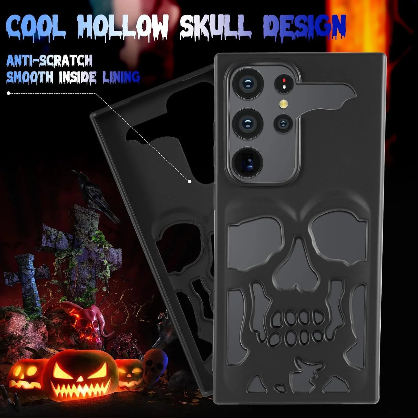 Hollow Skull Case - Samsung