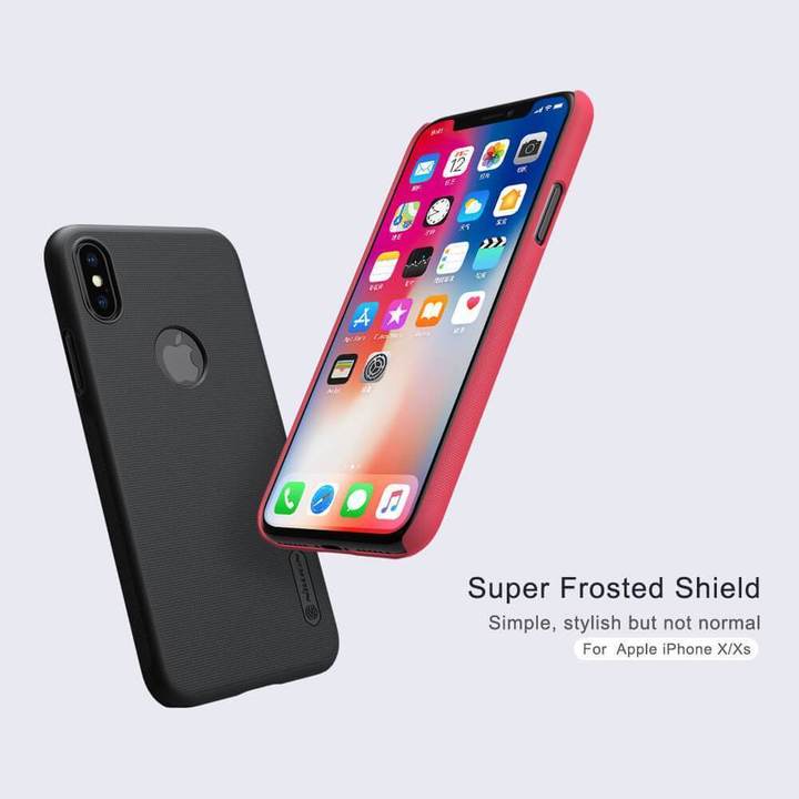 Nillkin Super Forested Shield Matte Back Case For iPhone X/XS (With Logo Cutout)