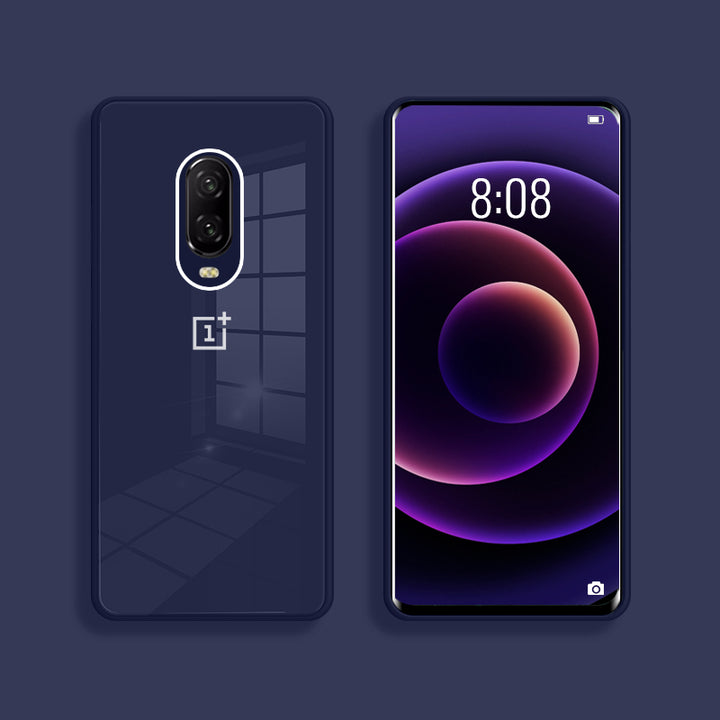 OnePlus 7 Silicon Glass Plating Case