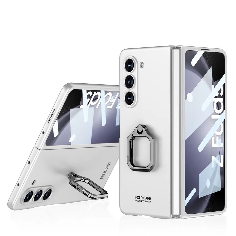 Galaxy Z Fold 5 with holder square kickstand case