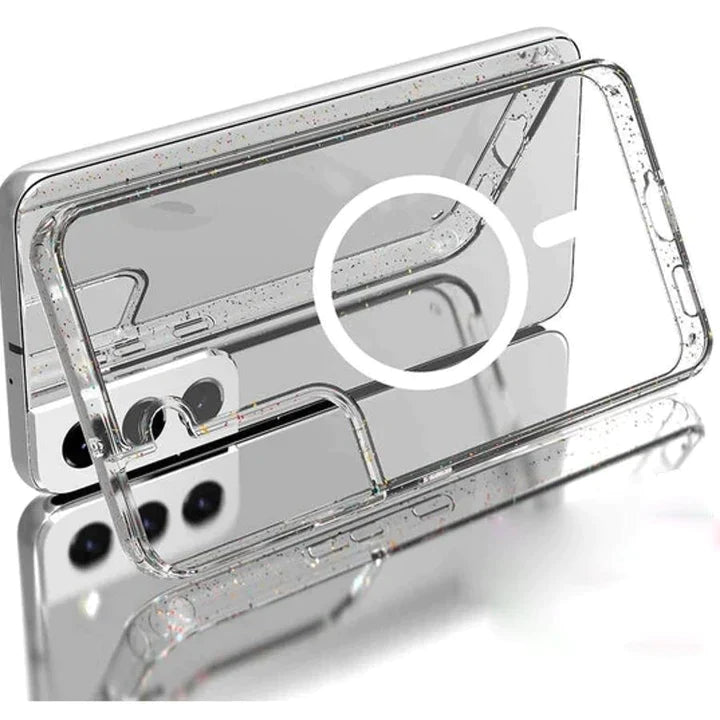 Galaxy S22 MagSafe Shockproof Clear Cover