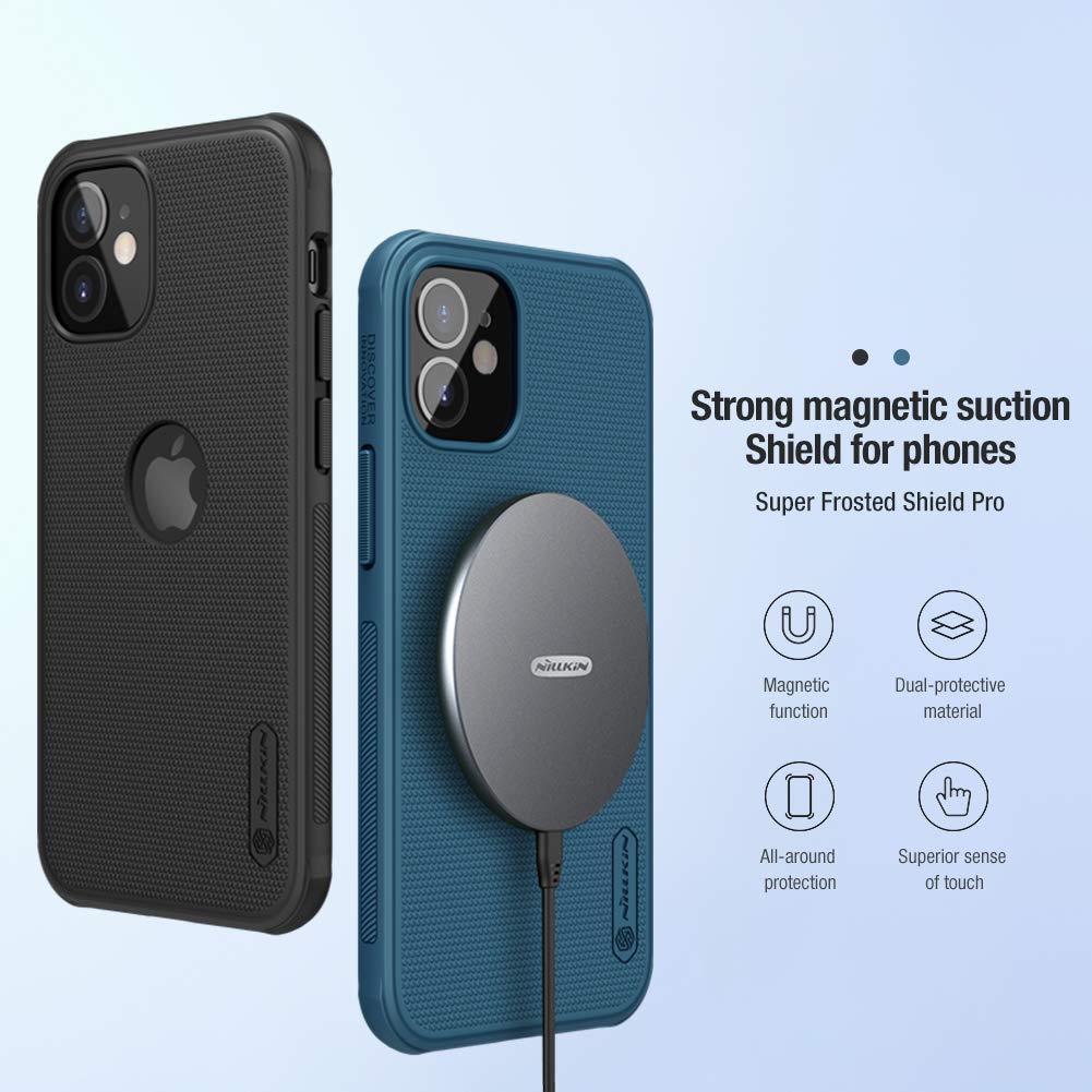 Nillikn Super Forested Shield Matte Back Case For iPhone 12