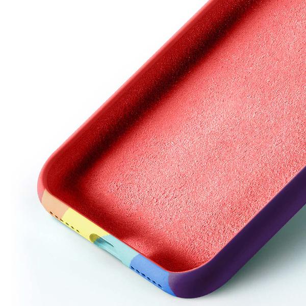 Rainbow Soft Silicon Case For iPhone X/XS