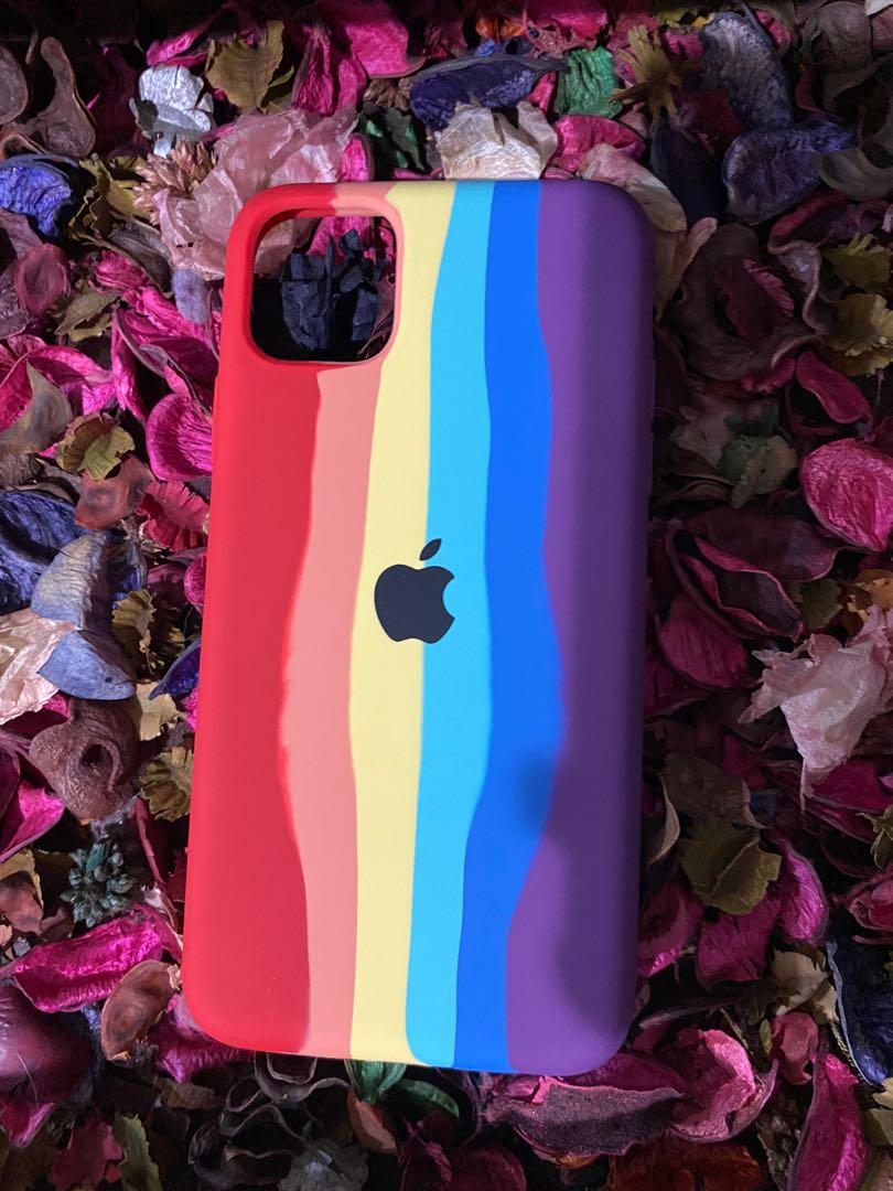 Rainbow Soft Silicon Case For iPhone 11 Pro