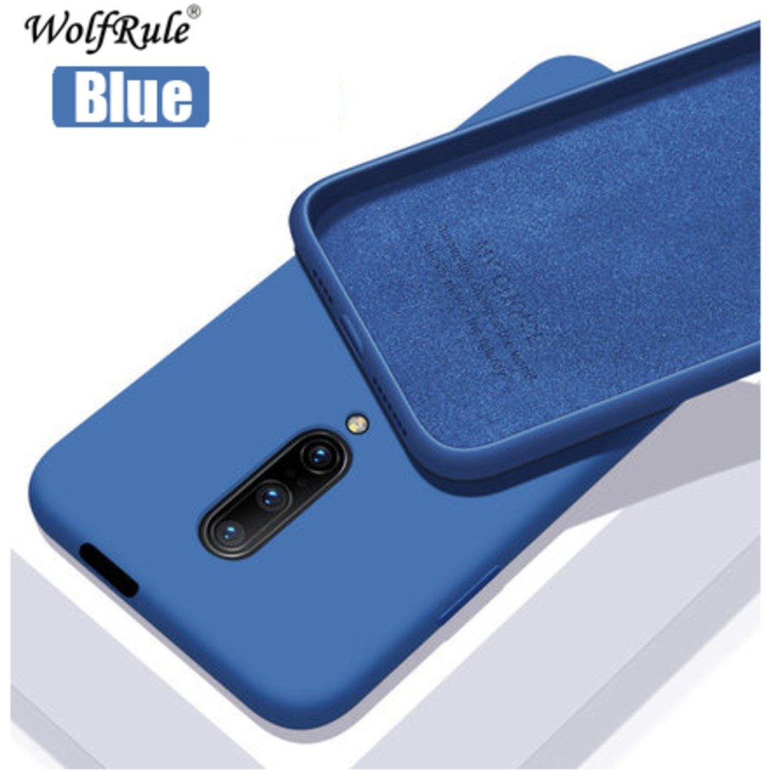 Liquid Soft Silicon Case For One Plus 8 (With Logo)