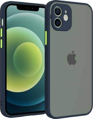 Smoke Silicon Matte Camera Closed Case For iPhone 12