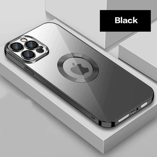 NEW VERSION ELECTROPLATTING IPHONE CASE WITH CAMERA PROTECTOR