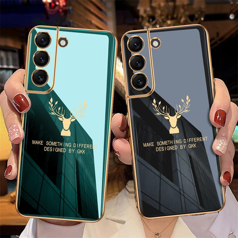 Inspirational Deer Protective Back Case Samsung Galaxy S22