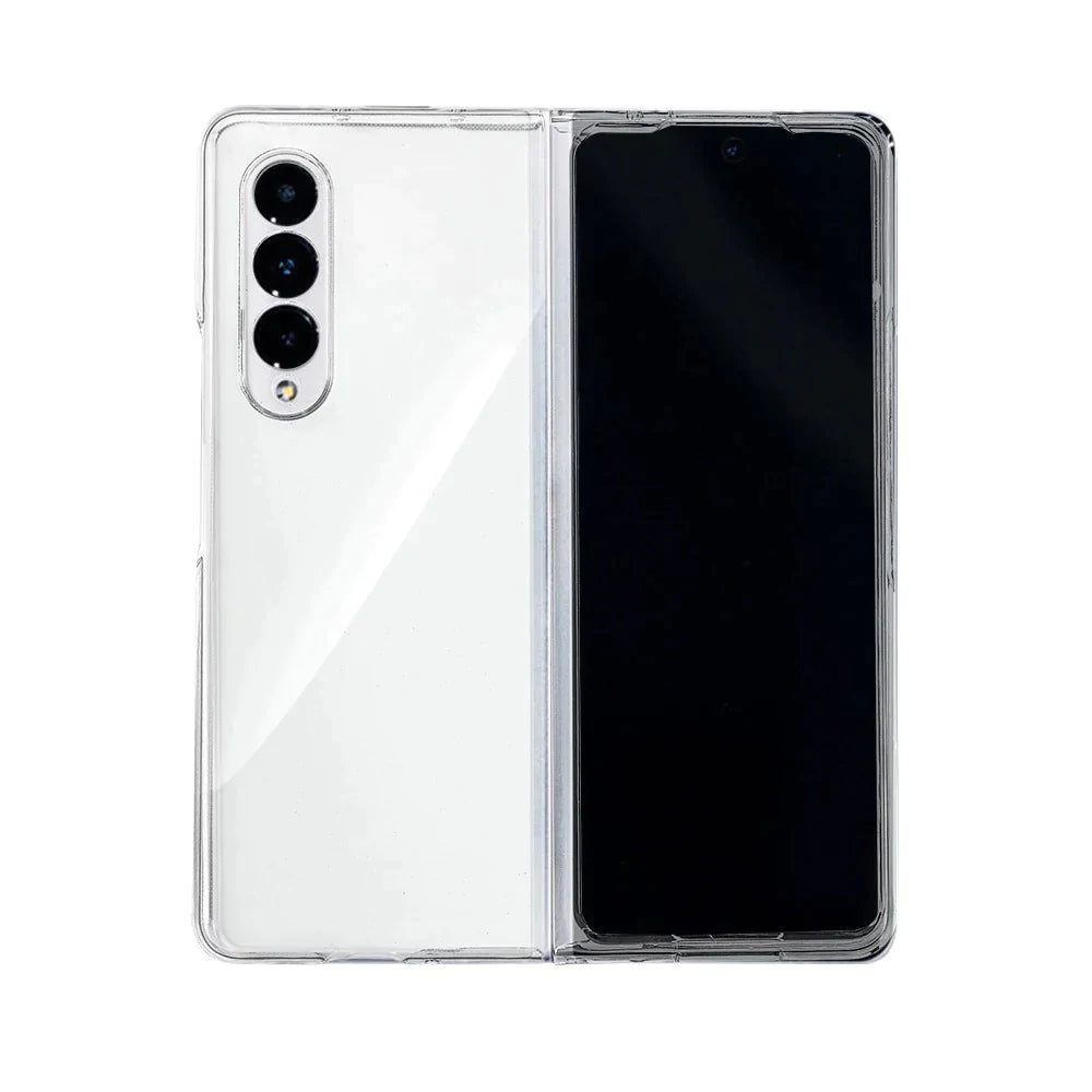 Premium Crystal Clear Glass Case for Galaxy Z Fold Series