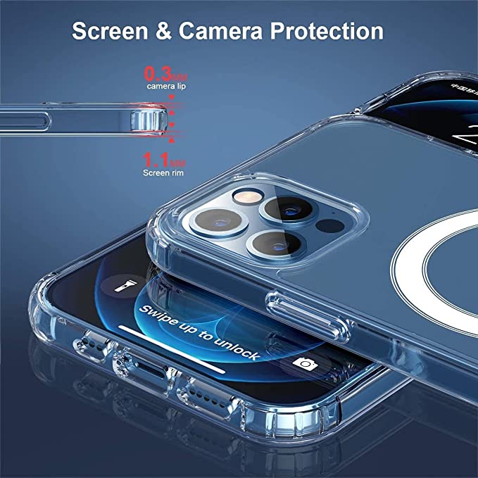 Shockproof Crystal Clear Magsafe Case - iPhone 14 Series
