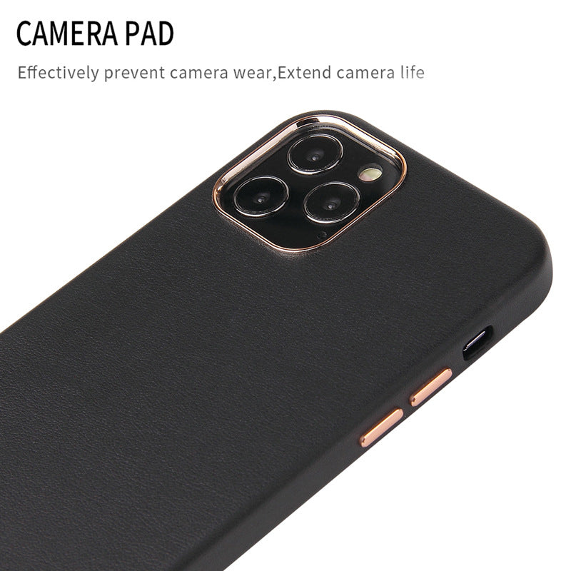 iPhone 13 Luxury Genuine Leather Case