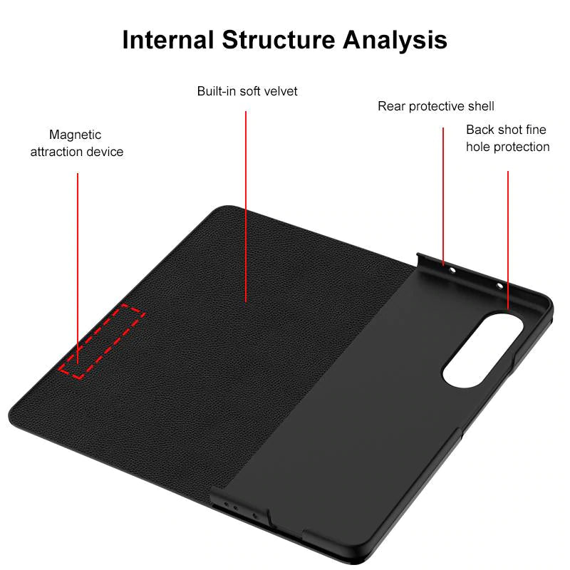 Samsung Galaxy Z Fold 3 Stripe Back Flip Case