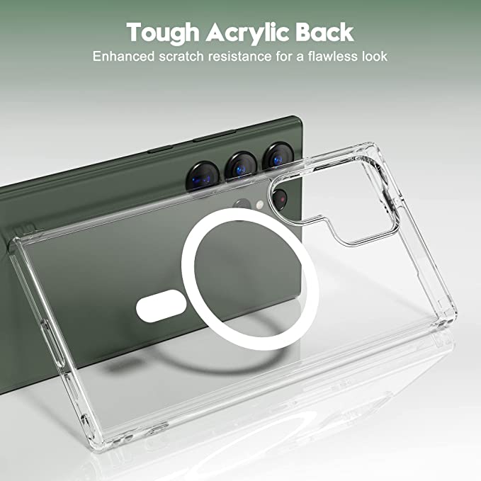 Magsafe Transparent Hard PC Back Case For Galaxy S Series