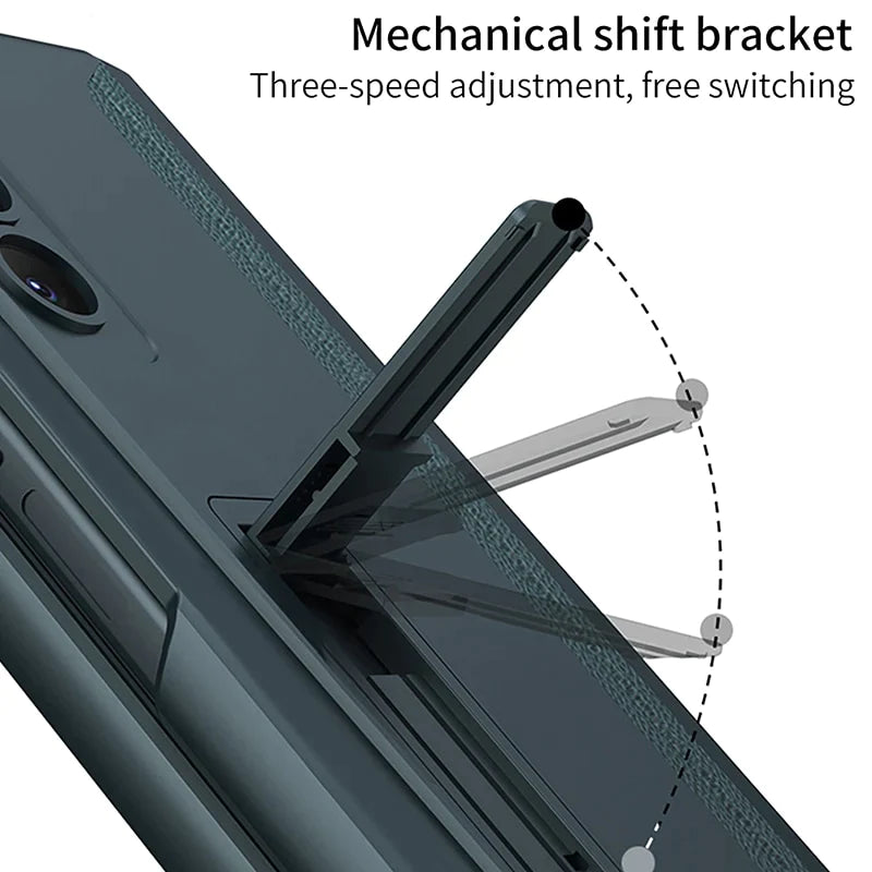 SHOCKPROOF MATTE CASE WITH PEN HOLDER FOR GALAXY Z FOLD 5