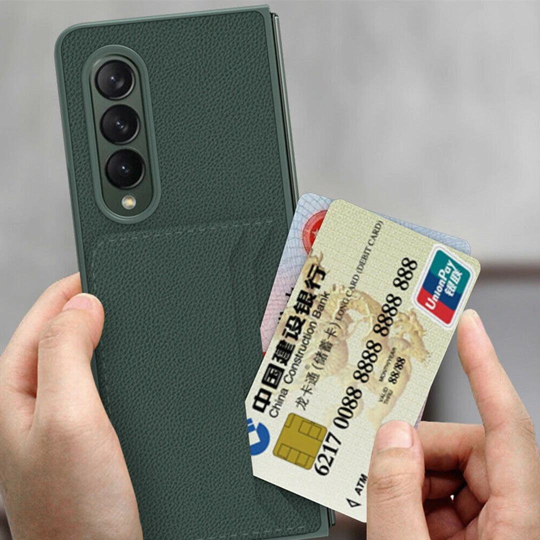 Samsung Galaxy Z Fold 3 Card Slot Wallet Back Case