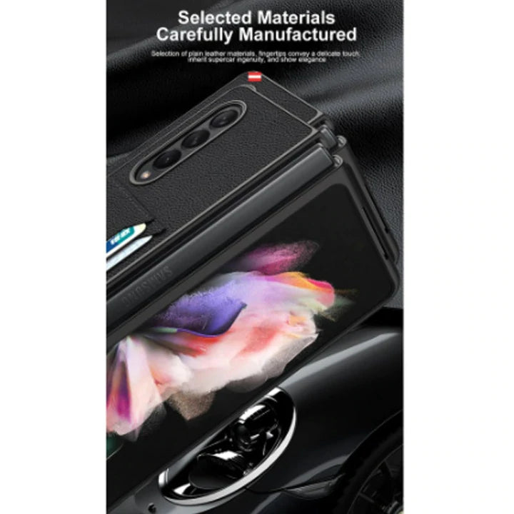 Samsung Galaxy Z Fold 3 Card Slot Wallet Back Case