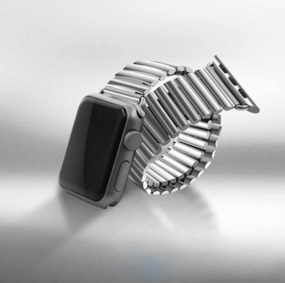 Luxury  stainless steel strap for Apple Watch Series 7, 6, 5, 4, 3, 2 & 1