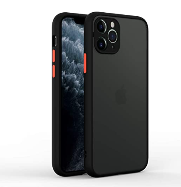 Smoke Silicon Matte Camera Closed Case For iPhone11 Pro