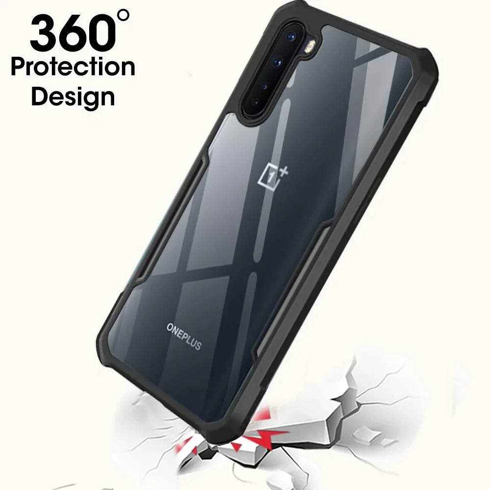 OnePlus Nord Transparent Camera Protection Back Case