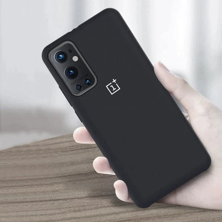 Liquid Soft Silicon Case For One Plus 9Pro (With Logo)
