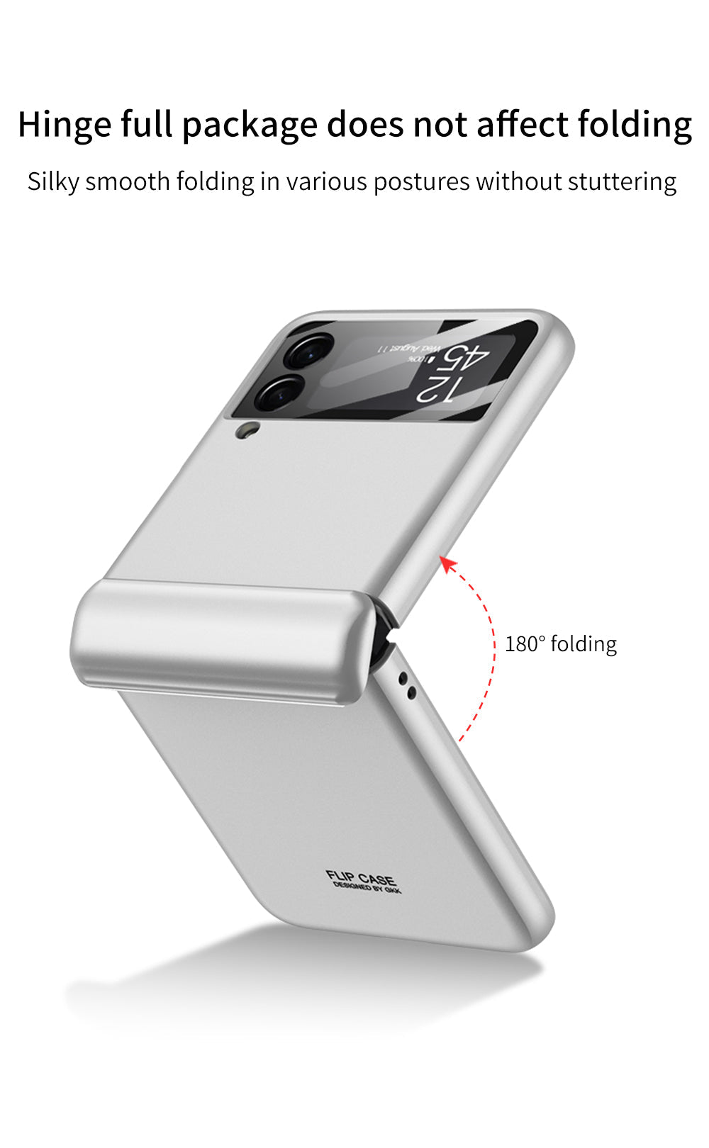 MAGNETIC FOLDING ALL-INCLUSIVE SHELL CASE FOR GALAXY  Z FLIP 4