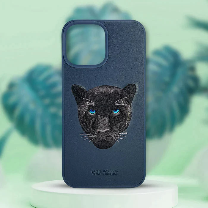Panther - iPhone 14/14plus/14 pro max Savanna Series Genuine Santa Barbara Leather Case